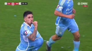 Cabezazo y adentro: el gol de Gustavo Cazonatti para el 1-0 de Sporting Cristal vs. Universitario
