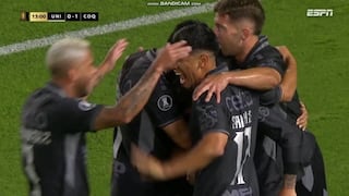 ¡Rabanal no lo puede creer! Gol de Cristián Zavala para el 1-0 de Coquimbo Unido vs. Universitario