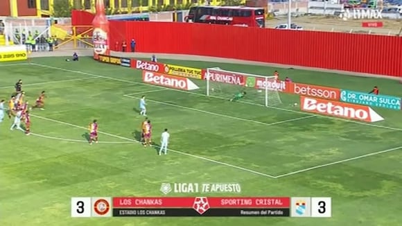 Resumen de Sporting Cristal vs. Los Chankas. (Video: L1 MAX)