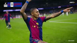 ¡Festival en el Bernabéu! Goles de Yamal y Raphinha para el 4-0 de Barcelona vs. Real Madrid