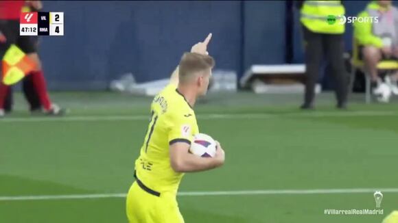 Sorloth y los tres goles para completar el póker ante Real Madrid. (Video: DSports)