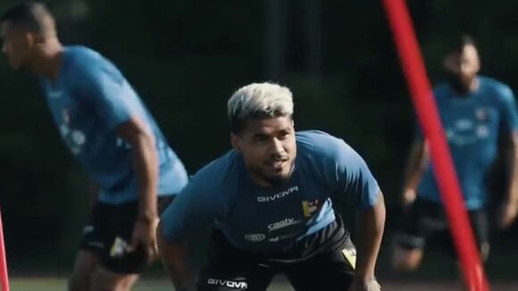 Entrenamiento de Venezuela previo al amistoso con Honduras