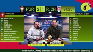 La reacción de Depor El gol de Francisco Conceição en Portugal vs República Checa