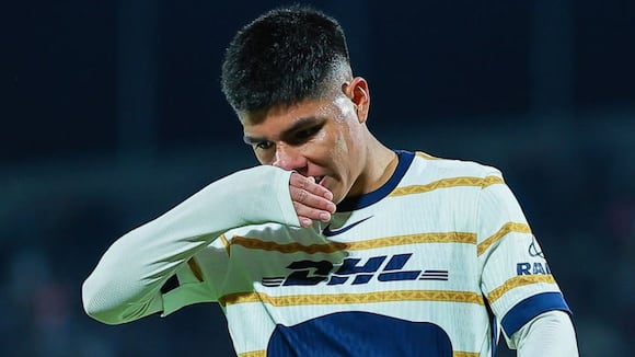 Piero Quispe fue expulsado en la derrota de Pumas ante el América. (Video: TUDN)