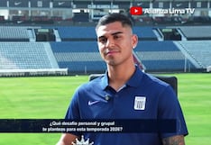 Luis Ramos tras su llegada a Alianza Lima: “Tomé la mejor decisión, soñaba con vestir esta camiseta”