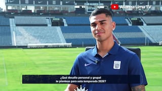 Luis Ramos tras su llegada a Alianza Lima: “Tomé la mejor decisión, soñaba con vestir esta camiseta”