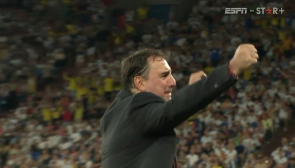 Néstor Lorenzo lloró de emoción tras victoria de Colombia ante Alemania. (Video: Star Plus)