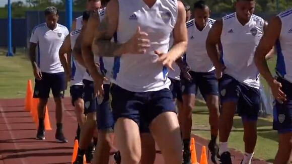 El 'Xeneize' se pone a punto para chocar con Everton. (Video: Boca)