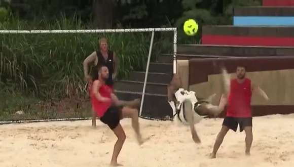 El gol de Ronaldinho en reality de Turquía. (Video: Survivor All Star)