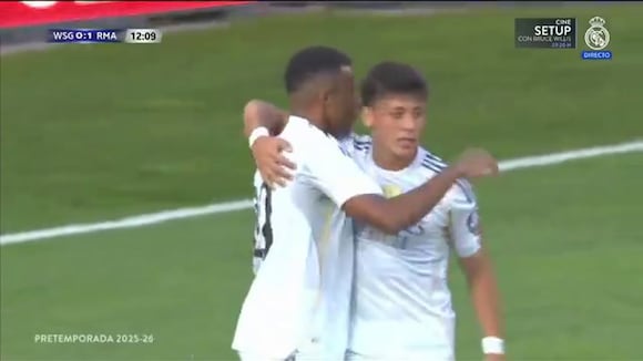 Gol de Kylian Mbappé para el 2-0 del Real Madrid vs. Tirol. (Video: Real Madrid TV)