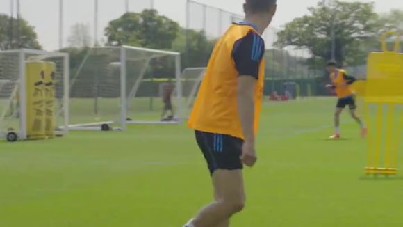 El entrenamiento del Arsenal antes de su próximo partido en la Premier League. (Video: Arsenal en X)