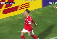 ¡Cabezazo certero! Gol de Neri Bandiera para anotar el 1-0 de Cienciano vs. Atlético Mineiro