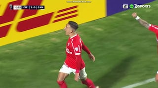 ¡Cabezazo certero! Gol de Neri Bandiera para anotar el 1-0 de Cienciano vs. Atlético Mineiro