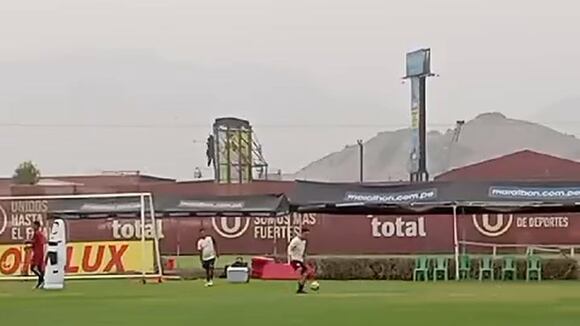 La U entrenó este martes en Campo Mar. (Video: Wilmer Robles / Depor)