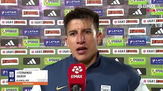 “Planificamos llevarnos el triunfo”: Gaibor analizó el duelo de Alianza Lima en Cusco