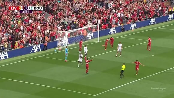 El doblete de Luis Díaz y el 2-0 de Liverpool vs Bournemouth. (Video: ESPN)
