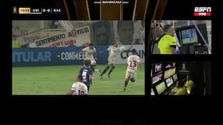 ¡Penal de José Carabalí con VAR! Gol de Maximiliano Gómez para el 1-0 de Nacional vs. Universitario