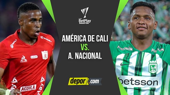 América de Cali vs Atlético Nacional por la Liga BetPlay | VIDEO: WinSports