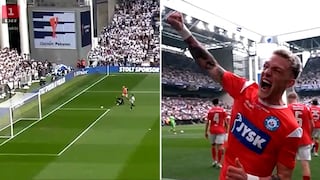 Oliver Sonne otorga victoria al Silkeborg en la final de la Copa de Dinamarca y grita campeón