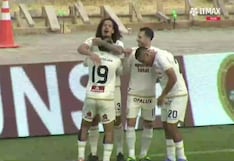 ¡Con técnica de delantero! Gol de Williams Riveros para el 2-1 de Universitario vs Melgar