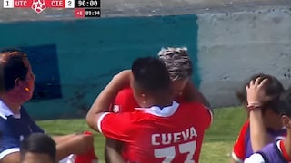 ‘Tiki-taka’ con Cueva: gol de Garcés para el triunfo de Cienciano vs. UTC