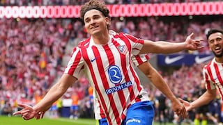 ¡Soberbio tiro libre! Gol de Julián Álvarez para el 4-2 del Atlético vs. Real Madrid