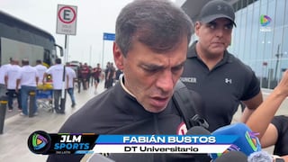 Previo al Universitario vs. Alianza Atlético: la respuesta de Fabián Bustos sobre el lío con Miguel Rondelli