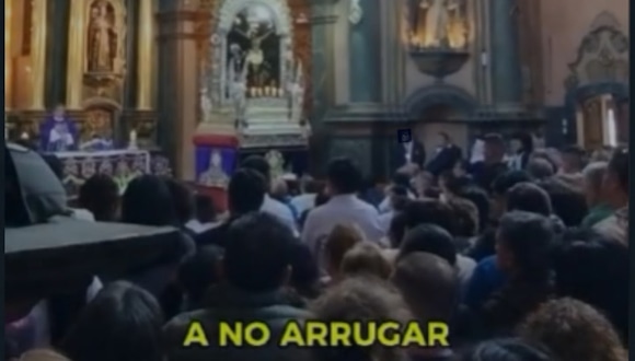 Alianza Lima estuvo en la del Señor de Los Milagros. (Vídeo: José Varela).