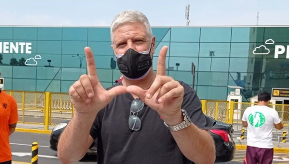 La llegada de Gutiérrez a Lima. (Video: Sharles Hernández)