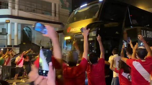 Perú y la salida del Estadio Nacional tras vencer a Paraguay. (Video: Pamela Ríos)