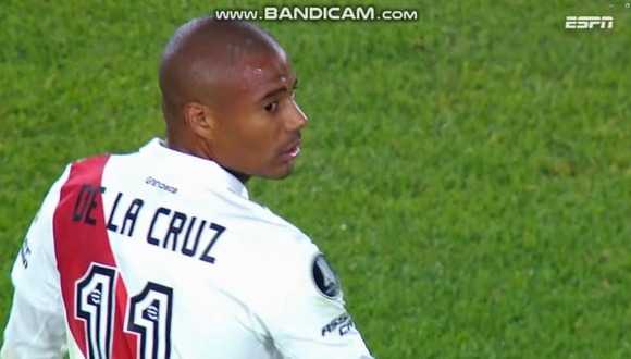 Nicolás De La Cruz anotó el 1-1 de River Plate vs. Sporting Cristal. (Video: ESPN)