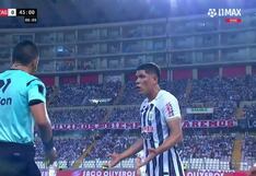 ¡Tras revisión en el VAR! Jesús Castillo fue expulsado en el Alianza Lima vs. Grau