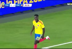 ¡Cabezazo certero! Gol de Dávinson Sánchez para el 1-0 de Colombia vs. Costa Rica