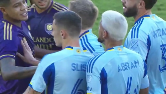 Pedro Gallese, Wilder Cartagena y Luis Abram discutieron en un partido de la MLS. (Video: Apple TV)