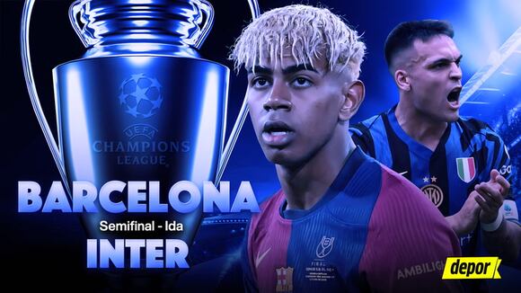 Barcelona vs. Inter juegan por el partido de ida de las semifinales de la Champions League 2025 (Video: @FCBarcelona).