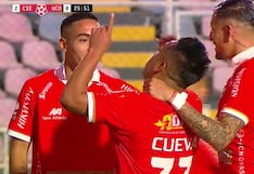 De zurda: Christian Cueva marcó su primer gol con Cienciano ante Unión Comercio