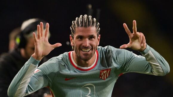 Gol de Rodrigo De Paul para el 1-1 de Atlético de Madrid ante Barcelona. (Video: ESPN)