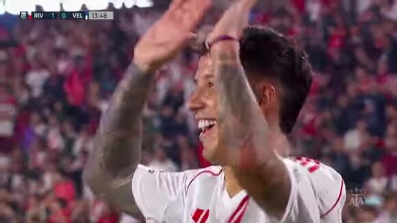 River Plate vs Barracas Central chocan por los octavos de final de la Liga Profesional de Argentina. (Video: Fanatiz)