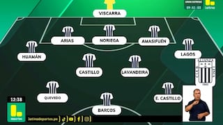 El posible once de Alianza Lima para enfrentar a Sao Paulo en Brasil