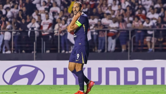 Hernán Barcos analizó la derrota frente a Talleres por Copa Libertadores. (Video: Entre líneas)