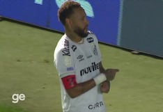 ¡Volvió ‘O Ney’! Santos empató con Chapecoense con doblete de Neymar y una curiosa celebración