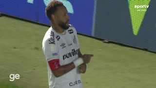 ¡Volvió ‘O Ney’! Santos empató con Chapecoense con doblete de Neymar y una curiosa celebración