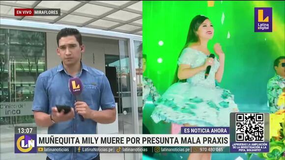 Muñequita Milly muere por mala praxis