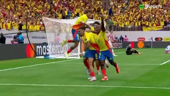 Gol de Daniel Muñoz para el 1-0 de Colombia vs Paraguay por la Copa América 2024. (Vídeo: DSports).