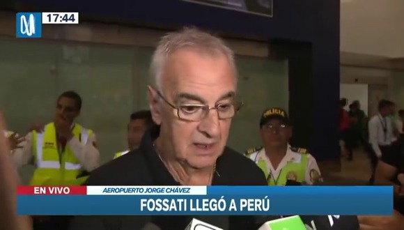 Fossati llegó al Perú para cerrar su acuerdo con la Selección Peruana. (Video: Canal N)