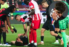 Tras recibir brutal patada al rostro: así quedó Pau Cubarsí, defensor del Barcelona