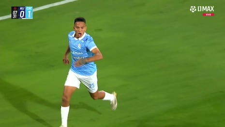 ¡Llegó el primero! Gol de Martín Távara para el 1-0 de Sporting Cristal vs. Alianza Lima