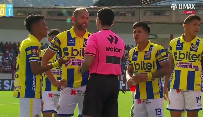 ¿Polémica ante Sporting Cristal? Kevin Ortega anuló gol de FC Cajamarca
