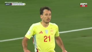 ¡Gran definición! Gol de Oyarzabal para el 2-1 del España vs. Portugal