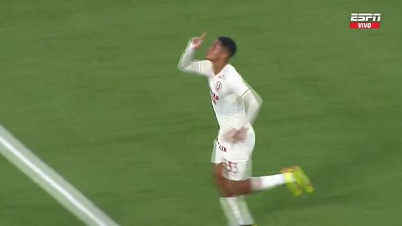 Gol de Olivares para el 3-1 en el Botafogo vs. Universitario